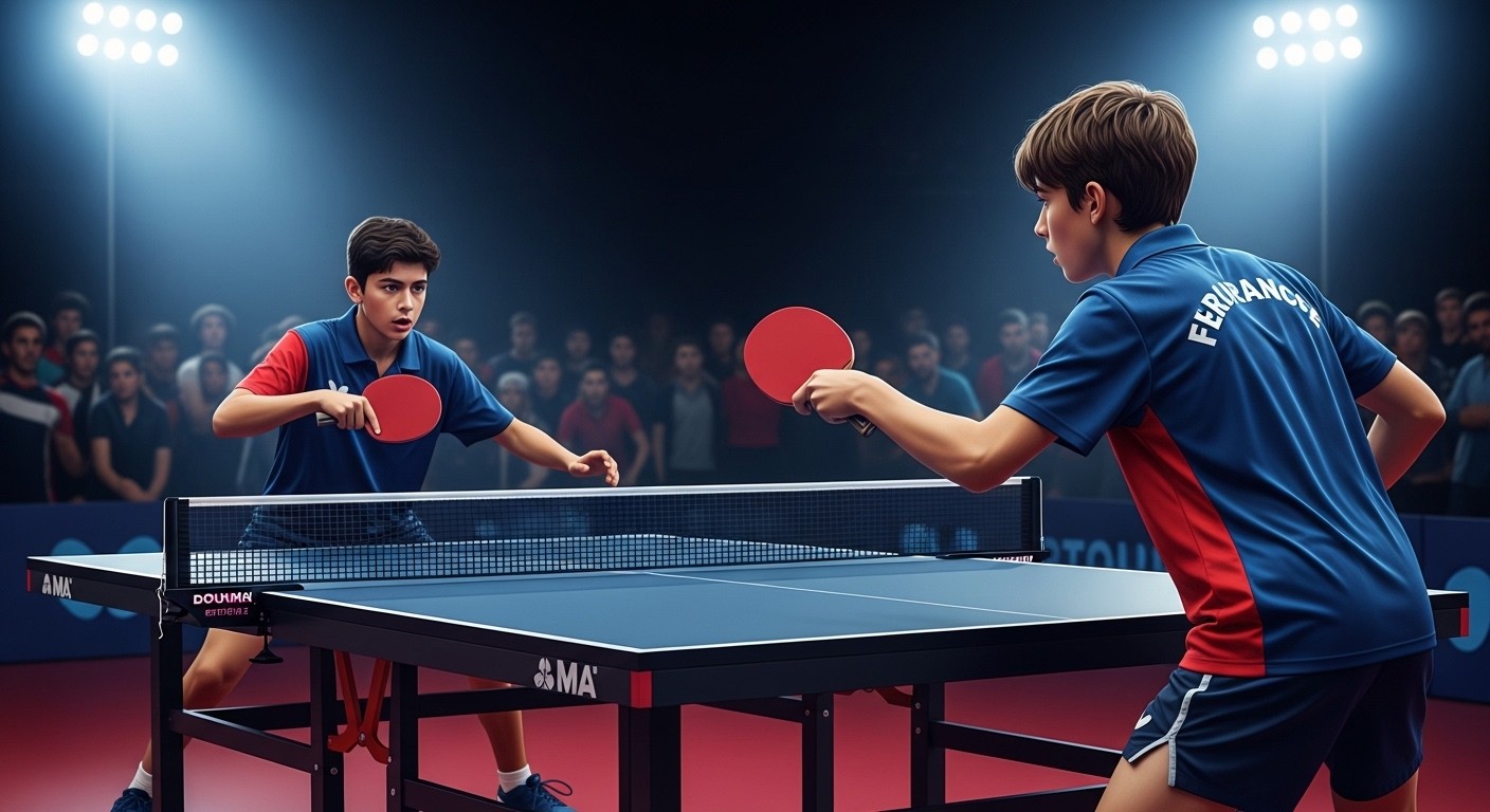 Alexis Lebrun domine son frère Félix en demi-finale du Top 16 européen de tennis de table et rejoint la finale. Retour sur ce duel familial intense et les perspectives avant l'ultime match.