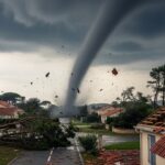 Tornade à Mios : 300 Maisons Touchées en Gironde