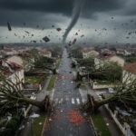 Tornade à Mios : Quand la Nature Frappe la Gironde Sans Prévenir