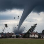 Tornade EF1 à Cousolre : Vents jusqu&rsquo;à 175 km/h dans le Nord