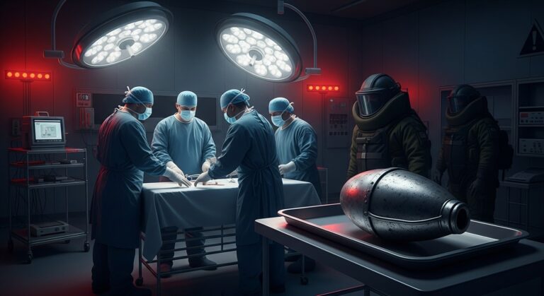 Toulouse : Un Obus dans le Rectum aux Urgences, Démineurs Appelés