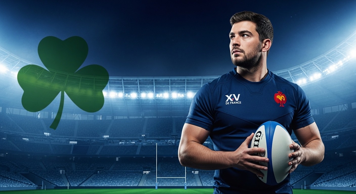 Avant le choc d'ouverture France-Irlande au Tournoi des Six Nations 2026, Fabien Galthié balaie l'étiquette de favori. Retour de Dupont, charnière explosive et hommage à Atonio : découvrez les clés du match.