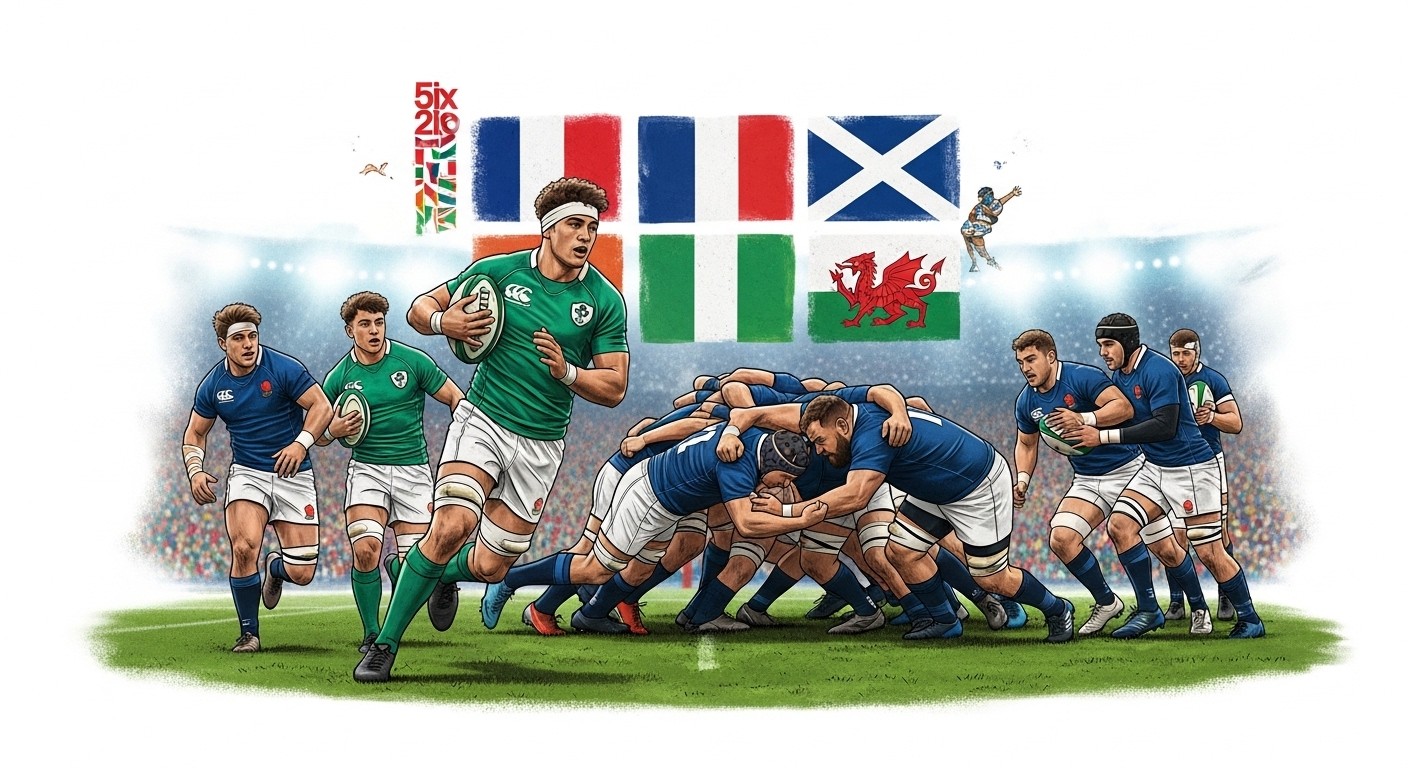 Découvrez les talents émergents et vétérans clés du Tournoi des Six Nations 2026 : Depoortere, Pollock, McCloskey et plus. Qui va briller cette édition ?