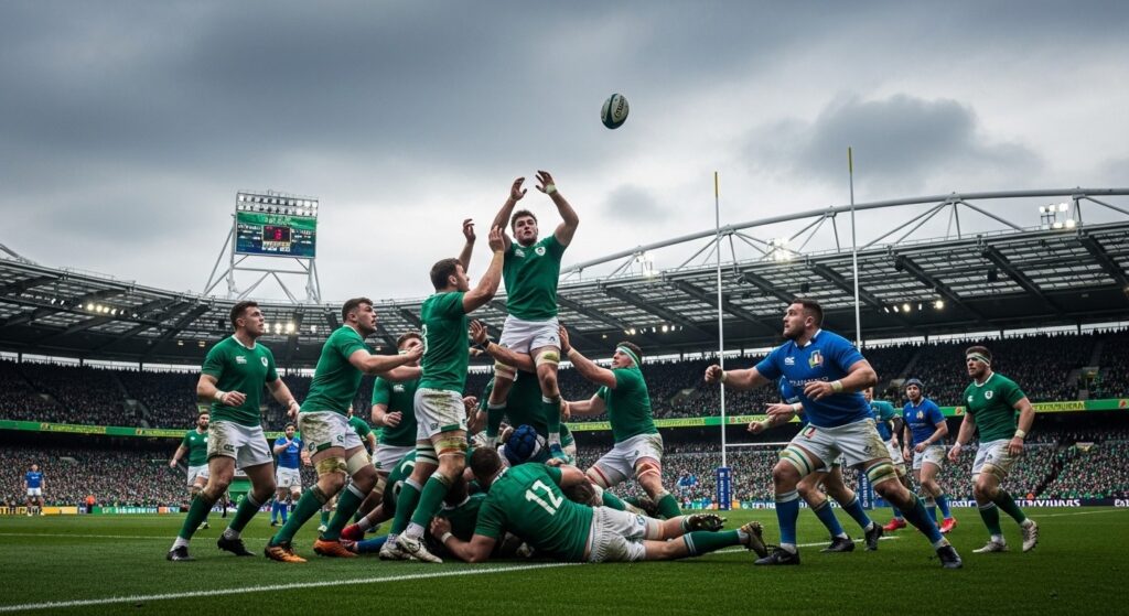 Tournoi Six Nations 2026 : Irlande 20-13 Italie