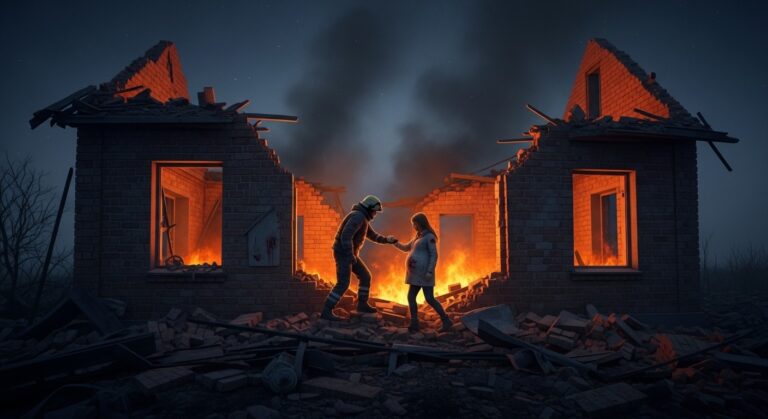 Tragédie à Kharkiv : Un Drone Russe Décime Une Famille