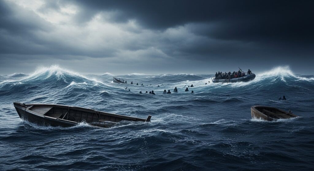 Tragédie en Méditerranée : Centaines de Migrants Disparus Tempête Harry