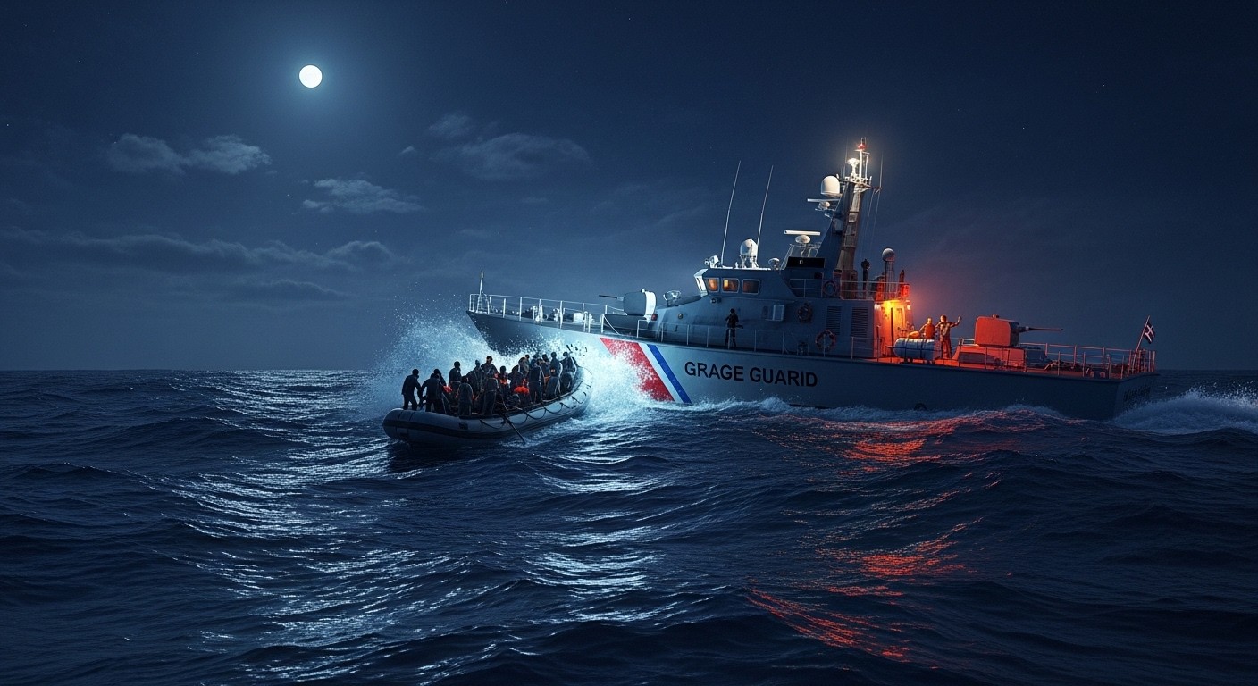 Découvrez les détails de la collision meurtrière entre un bateau de migrants et un patrouilleur grec au large de Chios : 15 morts, un rescapé marocain en détention provisoire et les controverses autour des gardes-côtes.