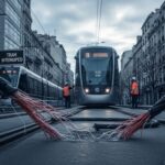 Tramway T2 Coupé : Vol de Câbles Entre La Défense et Les Moulineaux
