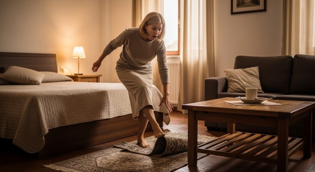 Trébucher chez son beau-fils : 25 000 € de dommages et intérêts