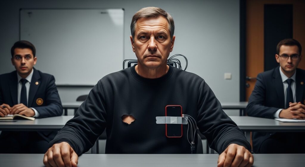 Triche au Permis : Un Homme de 53 Ans Pris avec Appareils Cachés