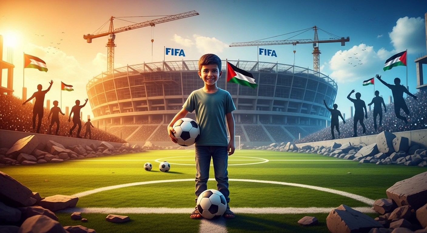 Découvrez comment Trump et la FIFA lancent 75 millions de dollars pour reconstruire le football à Gaza avec stades, académies et stars mondiales. Un espoir sportif au cœur de la reconstruction ?