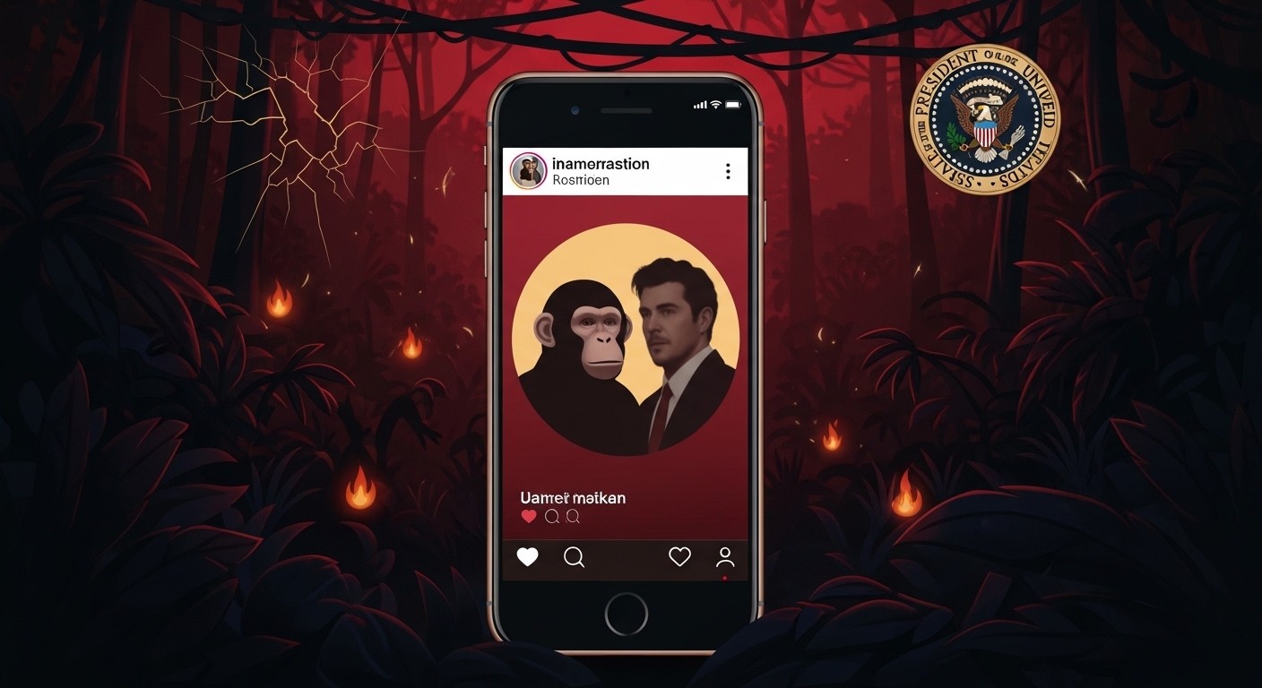 Découvrez comment une vidéo montrant les Obama en singes, partagée puis retirée, a provoqué un tollé. La Maison Blanche parle d'erreur d'employé, Trump se défend : analyse des réactions et implications.