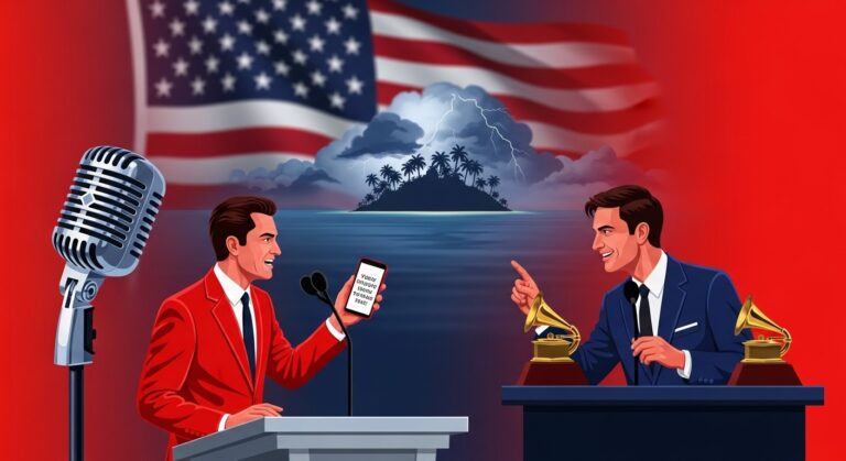 Trump Menace Trevor Noah Après une Blague aux Grammy Awards