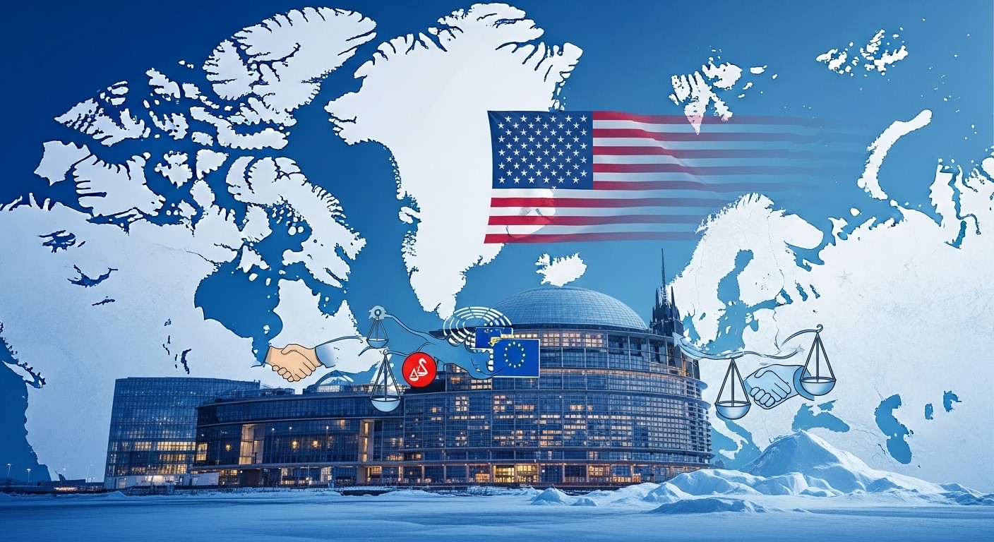 Après le revirement de Donald Trump sur le Groenland, le Parlement européen reprend l’examen de l’accord commercial avec les États-Unis. Quelles conditions strictes posent les eurodéputés face aux menaces passées ? Décryptage.