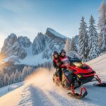 Uber Snowmobile : Excursions Gratuites en Motoneige aux Dolomites pour les JO 2026