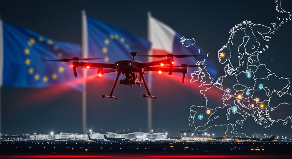 UE Durcit Règles Drones Après Survols Mystérieux
