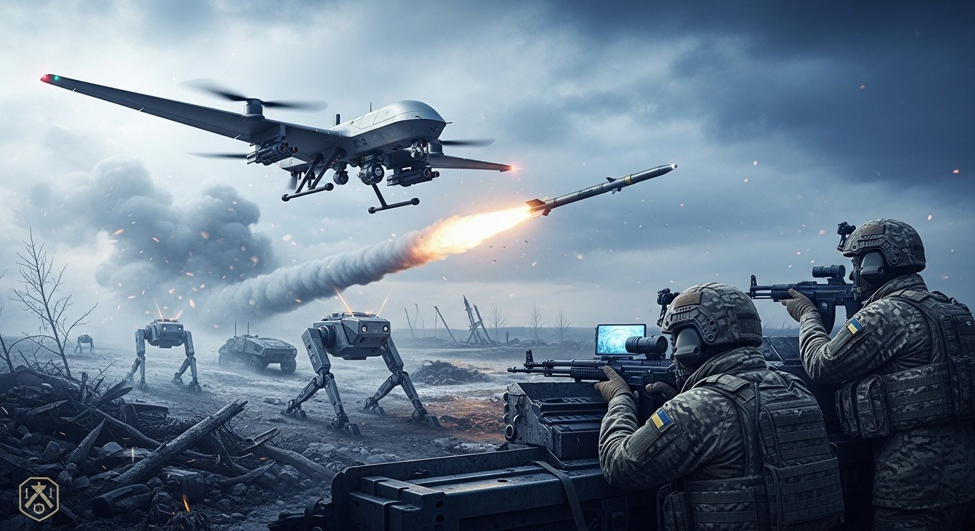 Découvrez comment l'Ukraine a révolutionné son armée avec drones, frappes longue portée et robotisation, devenant en 4 ans la force la plus innovante et aguerrie d'Europe hors Russie. Une transformation spectaculaire.