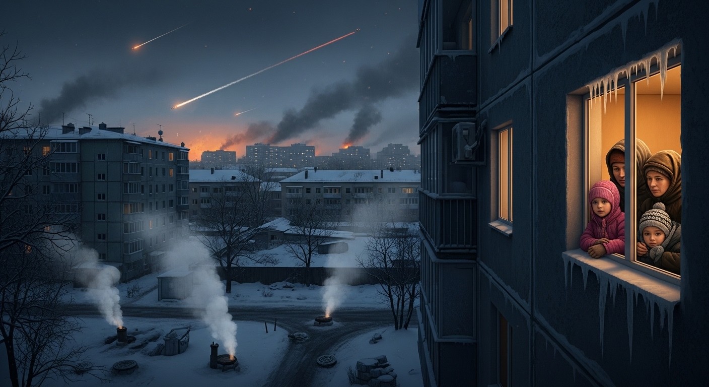 Frappes russes nocturnes en Ukraine : au moins deux morts dans l'Est, 2600 immeubles sans chauffage à Kiev en plein hiver glacial. Découvrez l'ampleur de cette nouvelle vague d'attaques sur les infrastructures énergétiques.