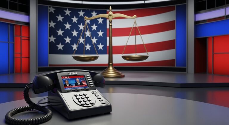 Un Téléspectateur Imitant Trump Critique la Cour Suprême en Direct