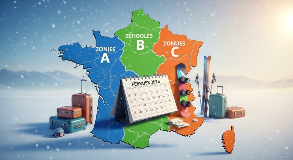 Vacances d&rsquo;Hiver 2026 : Dates par Zone et Conseils Pratiques