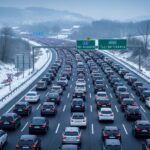 Vacances d&rsquo;Hiver 2026 : Routes Chargées en Île-de-France et Est