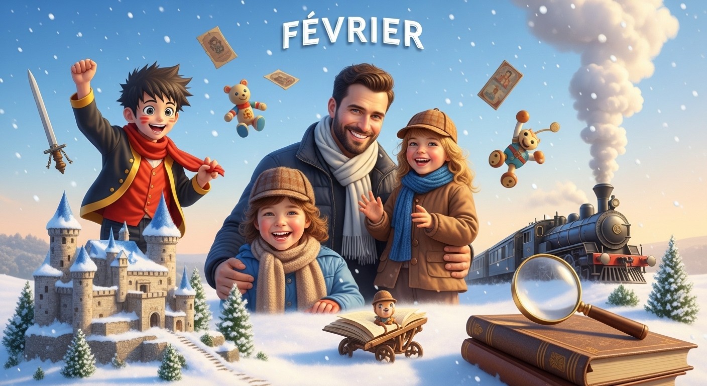 Découvrez 5 activités inédites dans l'Aube pour février 2026 : festival pop japonaise, enquêtes polar, château pour tout-petits, nostalgie jouets et trains miniatures. Des souvenirs inoubliables en famille !