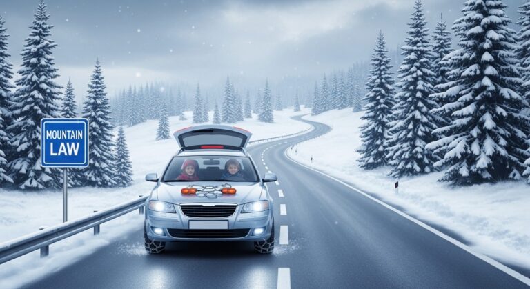 Vacances Montagne : Conseils Voiture, Pneus et Conduite Hiver