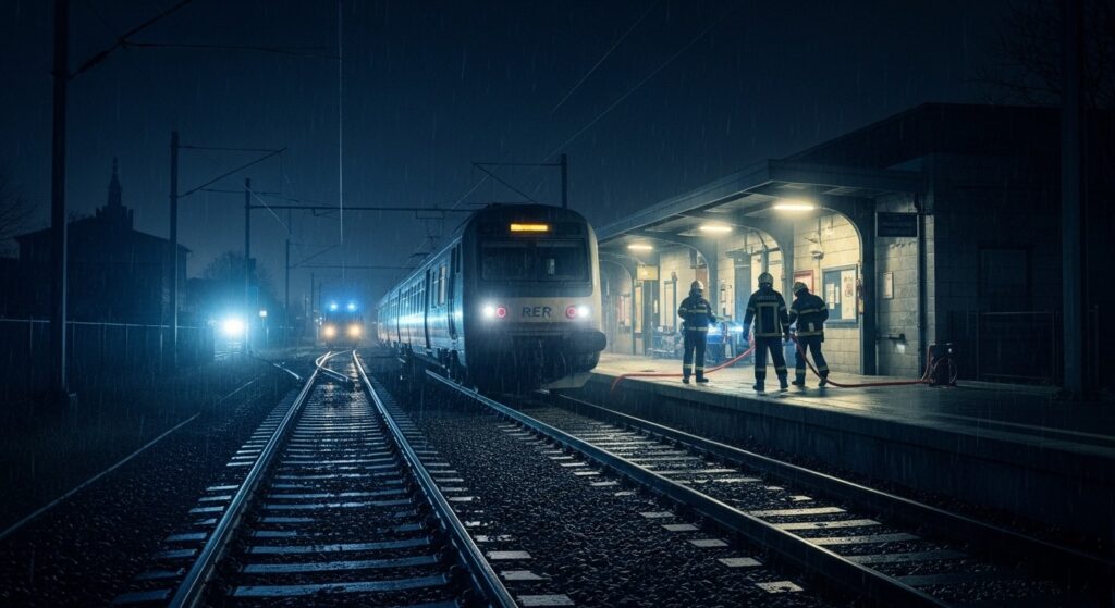 Val-d&rsquo;Oise : Personne Percutée Mortellement par Train à Franconville