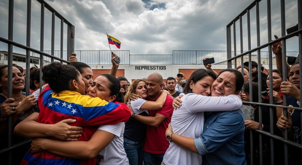 Venezuela : 80 Prisonniers Politiques Libérés par Amnistie