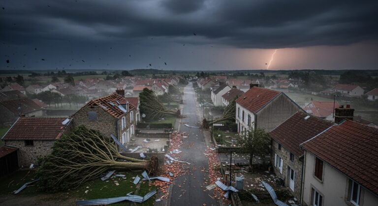 Vents Violents à Cousolre : Possible Tornade dans le Nord