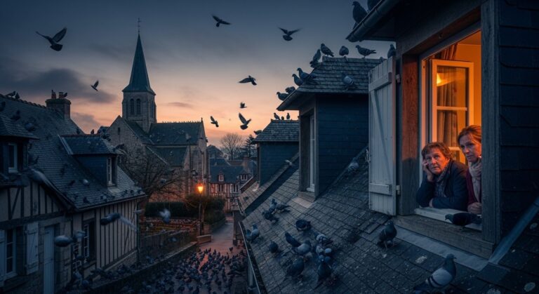 Village Normande Contre Pigeons : Tir au Fusil Divise