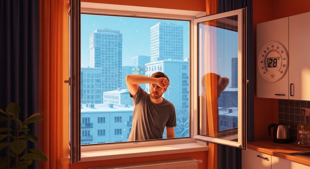 Village Olympique Saint-Denis : Appartements Trop Chauds en Hiver