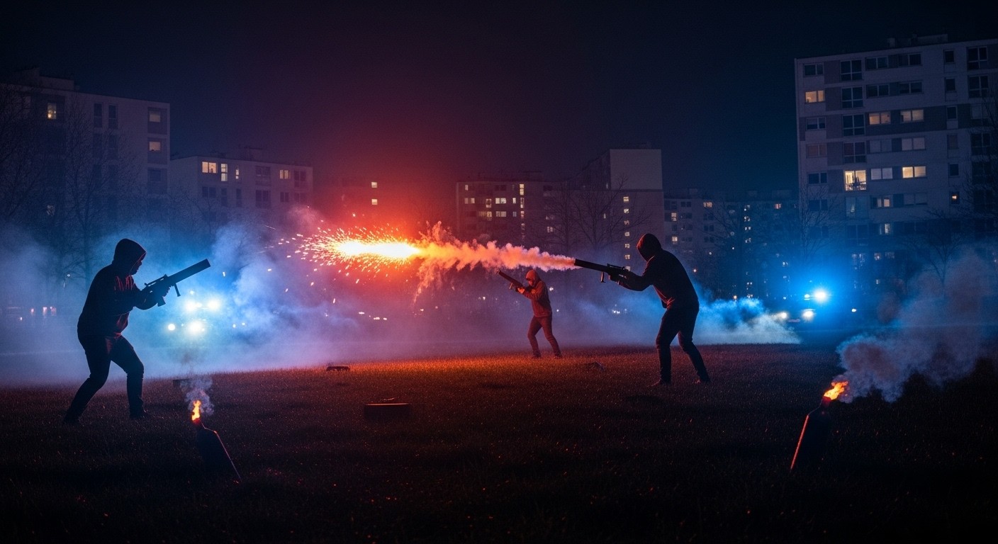 Dans la nuit de samedi à dimanche à Villeneuve-la-Garenne, des jeunes ont affronté la police dans le quartier de la Caravelle. Dix mineurs interpellés, engins incendiaires saisis. Que s’est-il vraiment passé ?