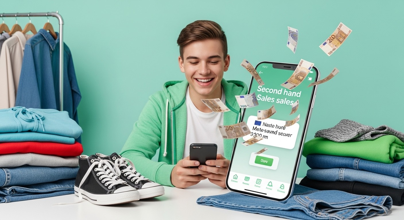 Découvrez comment Vinted devient une vraie source de revenus pour les jeunes : de 28 € par mois en moyenne à des business à milliers d'euros. Astuces, témoignages et tendances 2026 !