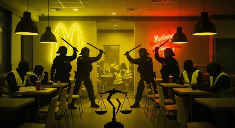 Violences au Burger King : Sursis Requis pour CRS Gilets Jaunes