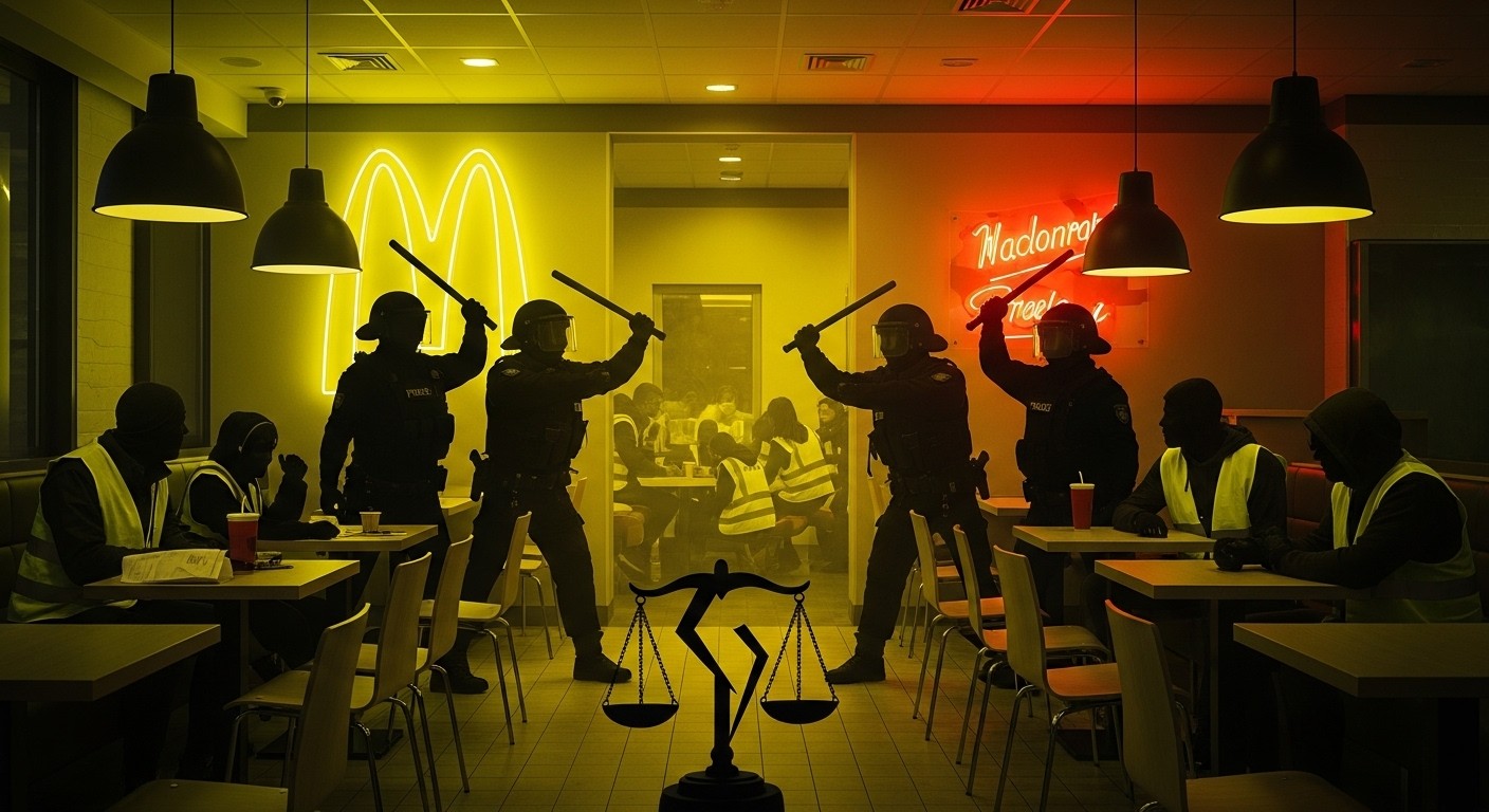 Découvrez les réquisitions de 6 à 20 mois avec sursis contre neuf CRS pour violences sur des Gilets jaunes réfugiés dans un fast-food en 2018. Une affaire qui interroge l'usage de la force policière, jugement le 17 mars.