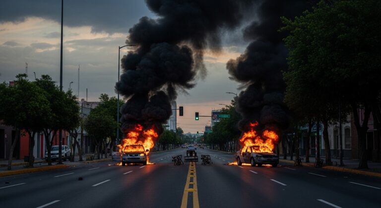 Violences au Mexique Après la Mort d&rsquo;El Mencho