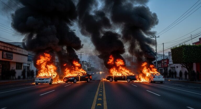 Violences au Mexique Après la Mort d&rsquo;un Chef de Cartel