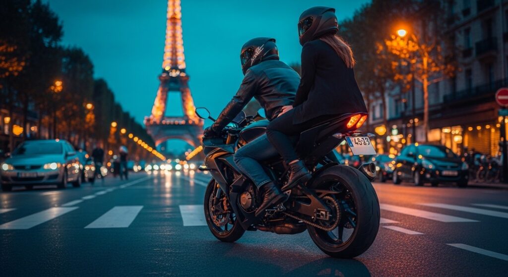 Virée Moto à Paris : Quand un Champion Dément Tout Soutien Politique