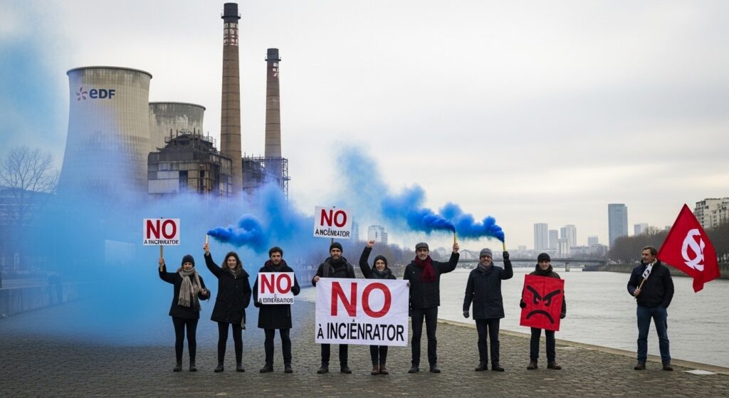 Vitry-sur-Seine : Colère Contre le Futur Incinérateur Parisien