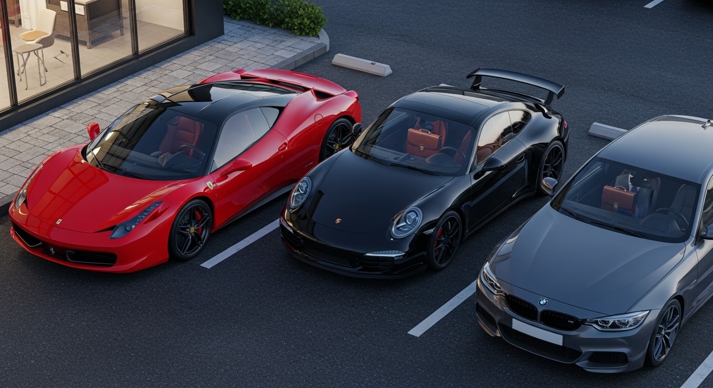 Découvrez pourquoi Ferrari, Porsche et BMW deviennent des voitures de fonction en France : symbole de statut, niche fiscale controversée et usages réels. Une réalité surprenante qui interroge.