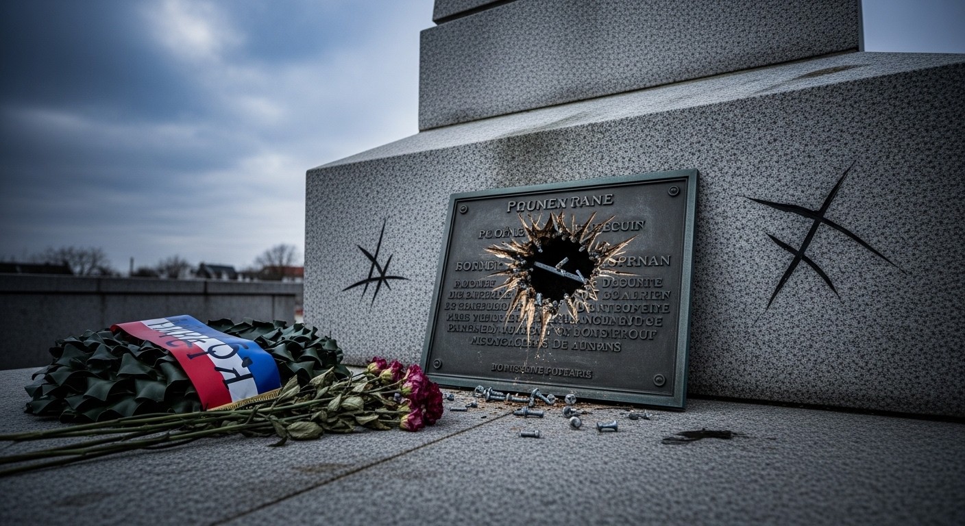 Dans une petite commune de l'Aube, le vol d'une plaque en bronze honorant 53 résistants fusillés choque habitants et élus. Un acte qui touche au devoir de mémoire et ravive des blessures historiques.