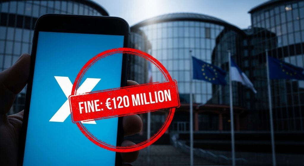 X Conteste l&rsquo;Amende de 120 Millions d&rsquo;Euros de l&rsquo;UE