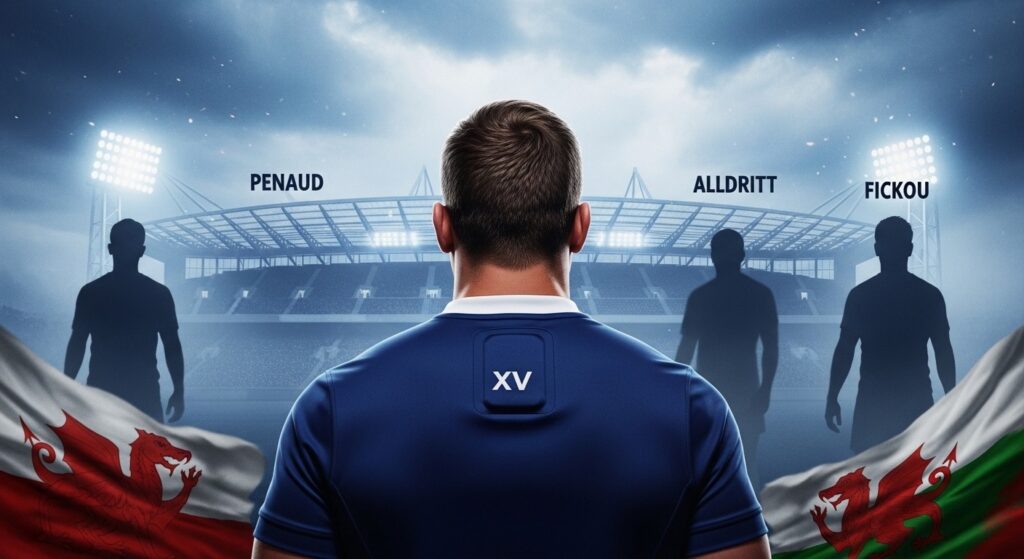 XV de France : Absence Confirmée de Penaud, Alldritt et Fickou