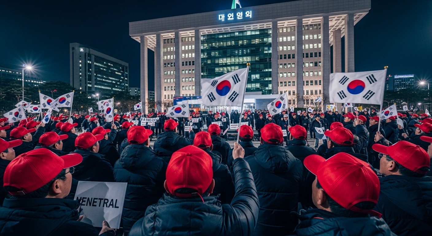 En Corée du Sud, les partisans de l'ex-président Yoon Suk Yeol prient pour éviter la peine de mort avant le verdict historique sur l'insurrection liée à la loi martiale de 2024. Décryptage d'une crise qui divise le pays.