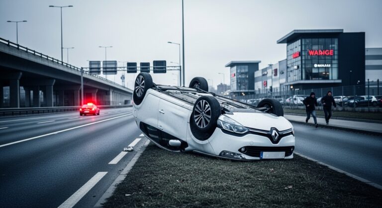 Yvelines : Voiture sur le Toit Après Refus d&rsquo;Obtempérer à Buchelay