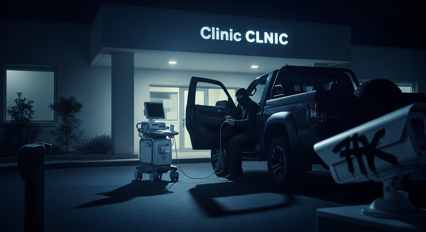 Dans la nuit du 15 au 16 février 2026, un voleur s'est emparé d'un échographe valant 50 000 euros dans une clinique des Yvelines. Comment un tel cambriolage a-t-il pu se produire ? Enquête en cours.