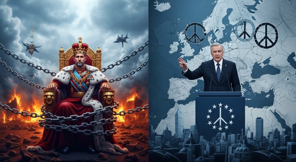 Zelensky qualifie Poutine d&rsquo;esclave de la guerre