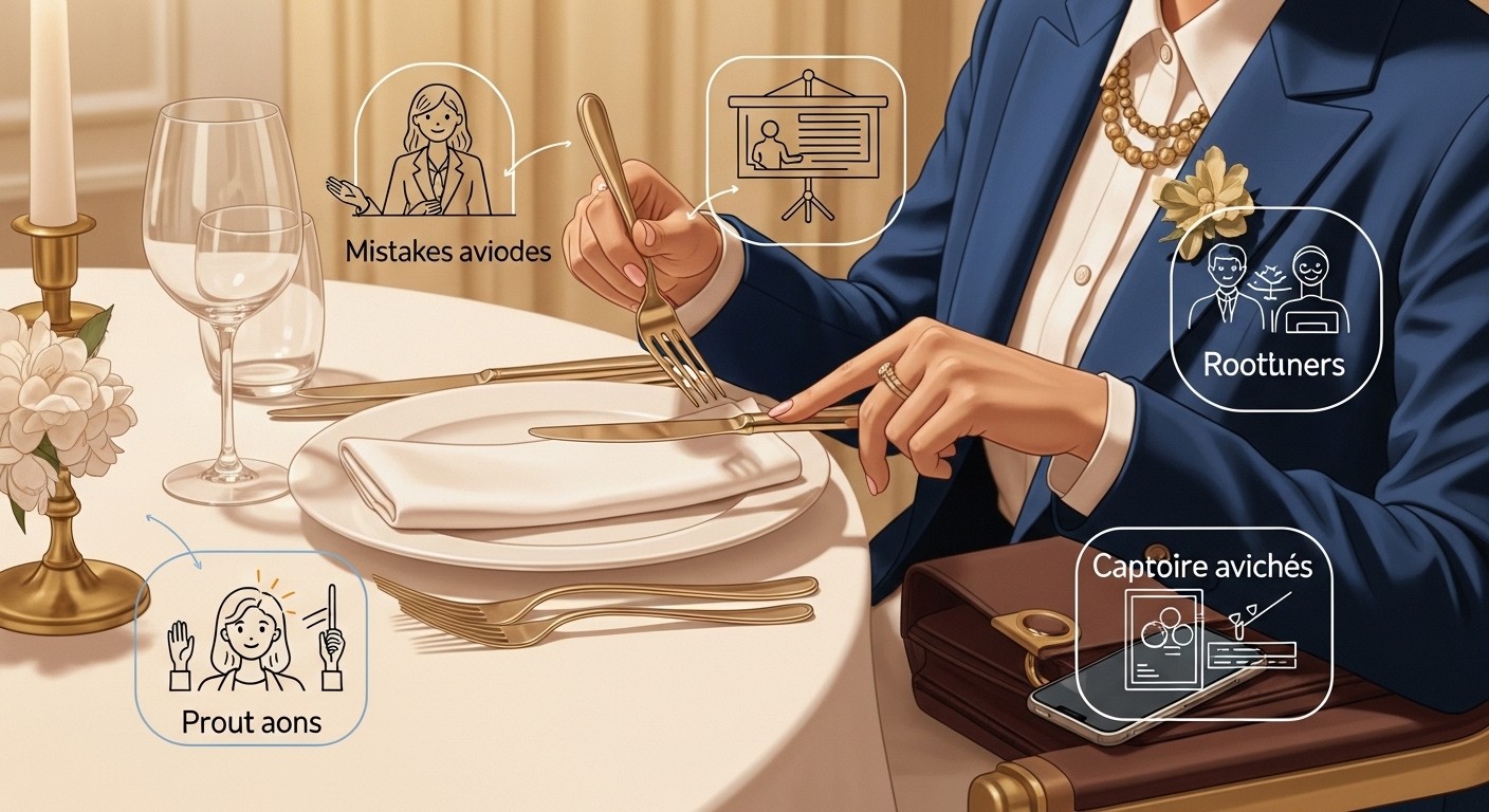 Découvrez les 5 faux pas de savoir-vivre les plus courants qui vous font passer pour impoli sans le savoir. Astuces simples pour briller en société, à table ou dans les transports !