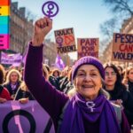 8 Mars 2026 : Gisèle Pelicot en Tête du Cortège Parisien